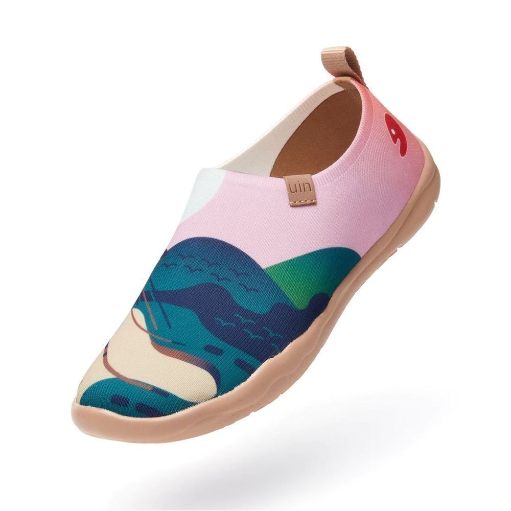 UIN Women's Walking Travel Shoes Casual Comfort Loafers (Sunset Beach Toledo) - Picture 4 of 7